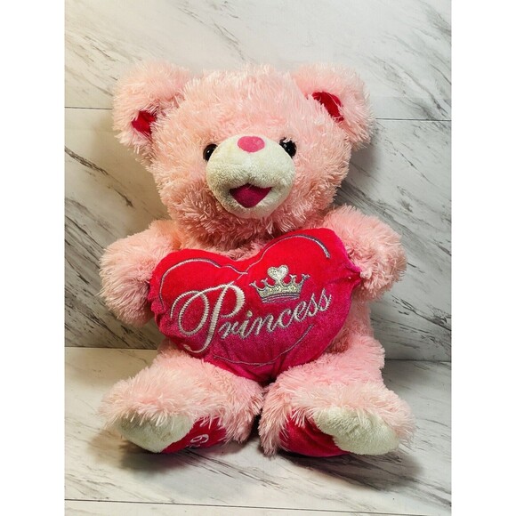 ♡pink_bear♡ Dan Dee Large Pink Plush Bear Sweetheart Teddy 18” 2018 | eBay
